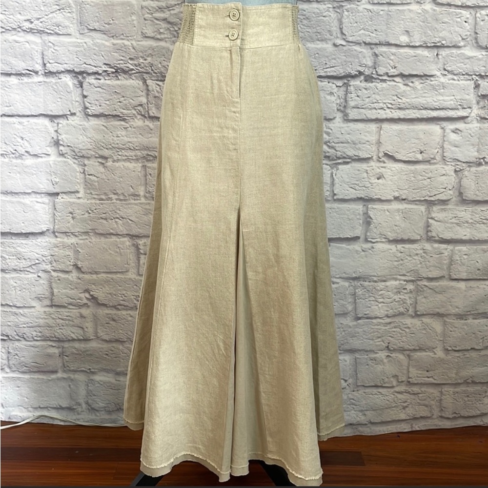 CAbi linen full skirt